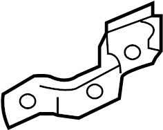 View 9L8Z7826604A Exterior Door Handle Reinforcement Full-Sized Product Image