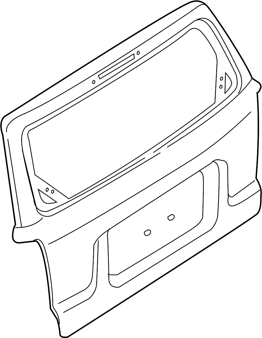 View AL8Z7840010A Liftgate Full-Sized Product Image