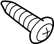 View W707496S901 Screw. High. Mount. Nut. Lamp.  Full-Sized Product Image