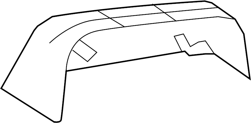 View 7T4Z17D742A Door Mirror Cover Full-Sized Product Image