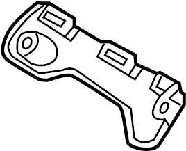 View BT4Z17C947A Bumper Cover Support Rail Full-Sized Product Image
