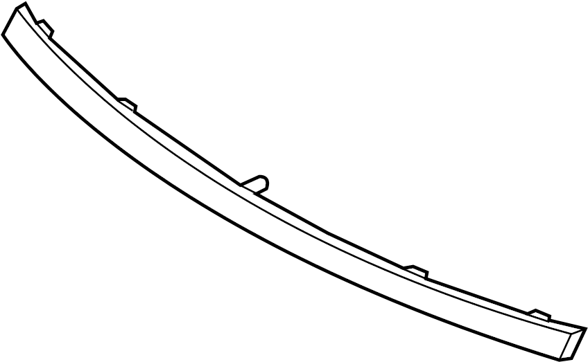 View BT4Z8200A Grille Molding (Upper) Full-Sized Product Image