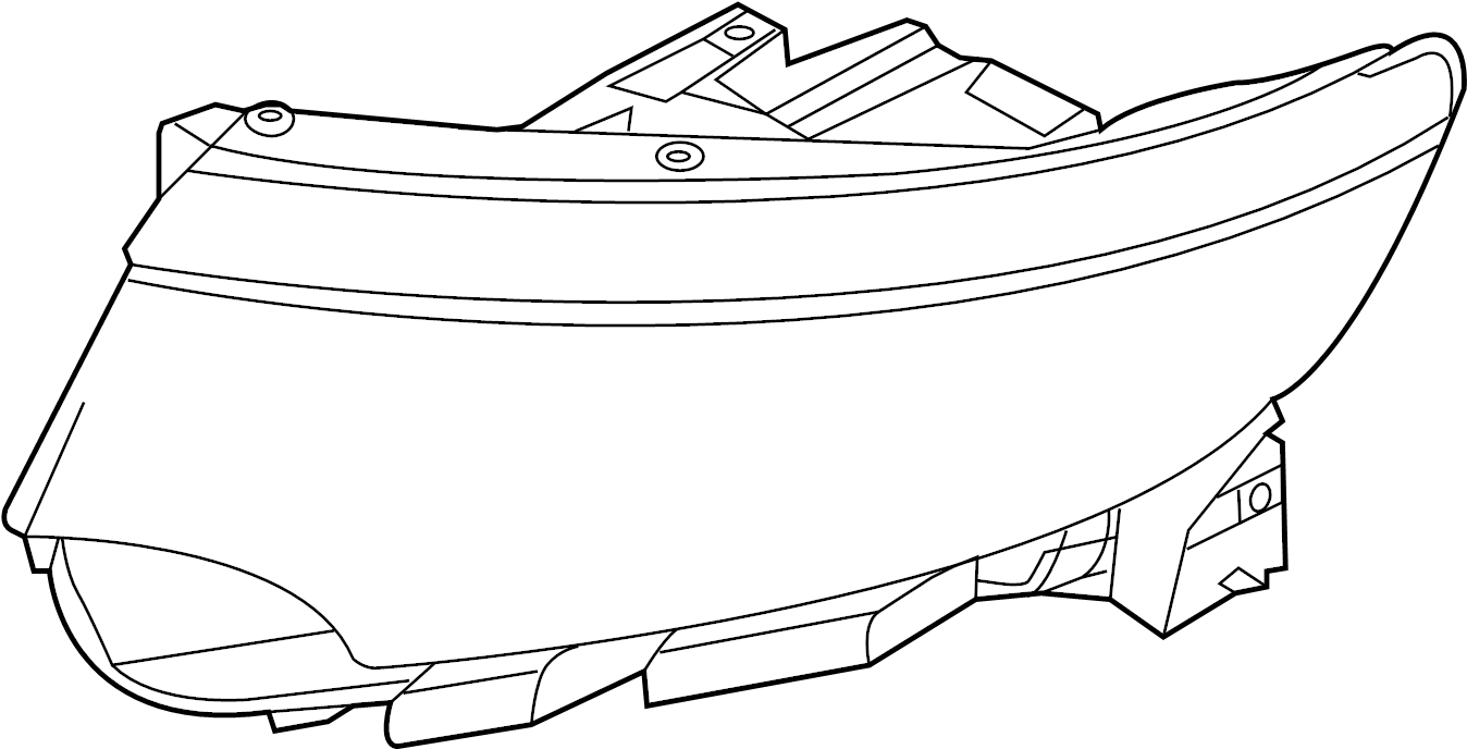View BT4Z13008J Headlight Housing Full-Sized Product Image