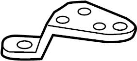 View BB5Z6L657A Intercooler Pipe Bracket Full-Sized Product Image