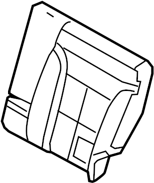 View CT4Z7866601EC Seat Back Cushion Cover (Rear) Full-Sized Product Image