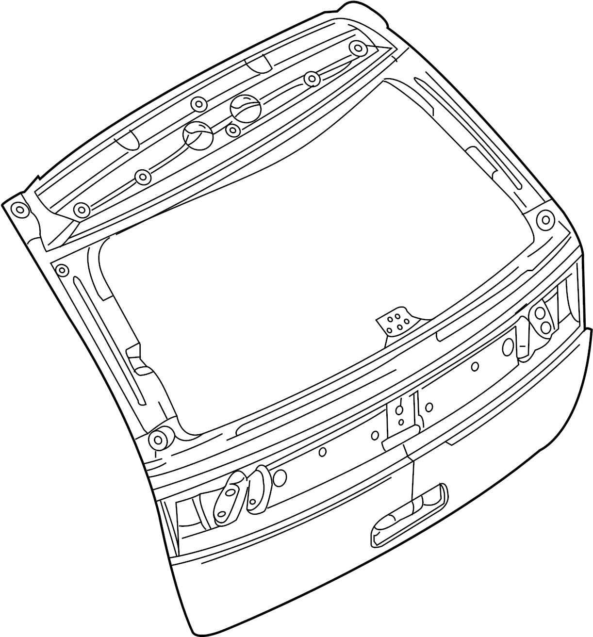 View DT4Z7840010A Liftgate Full-Sized Product Image