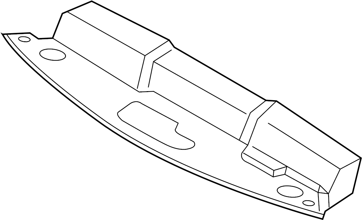 View FT4Z16A238A Radiator Support Access Cover (Rear, Upper, Lower) Full-Sized Product Image