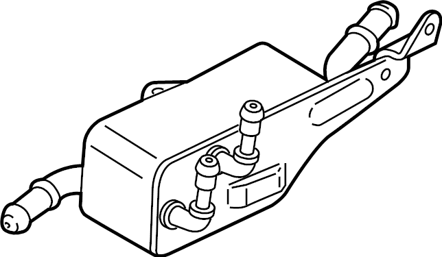 View J1GZ7869B Automatic Transmission Oil Cooler Full-Sized Product Image