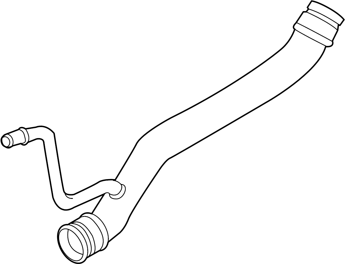 View DG1Z8A505A Engine Coolant Pipe Full-Sized Product Image