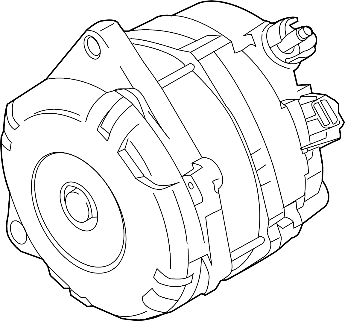 View F2GZ10346B Alternator Full-Sized Product Image