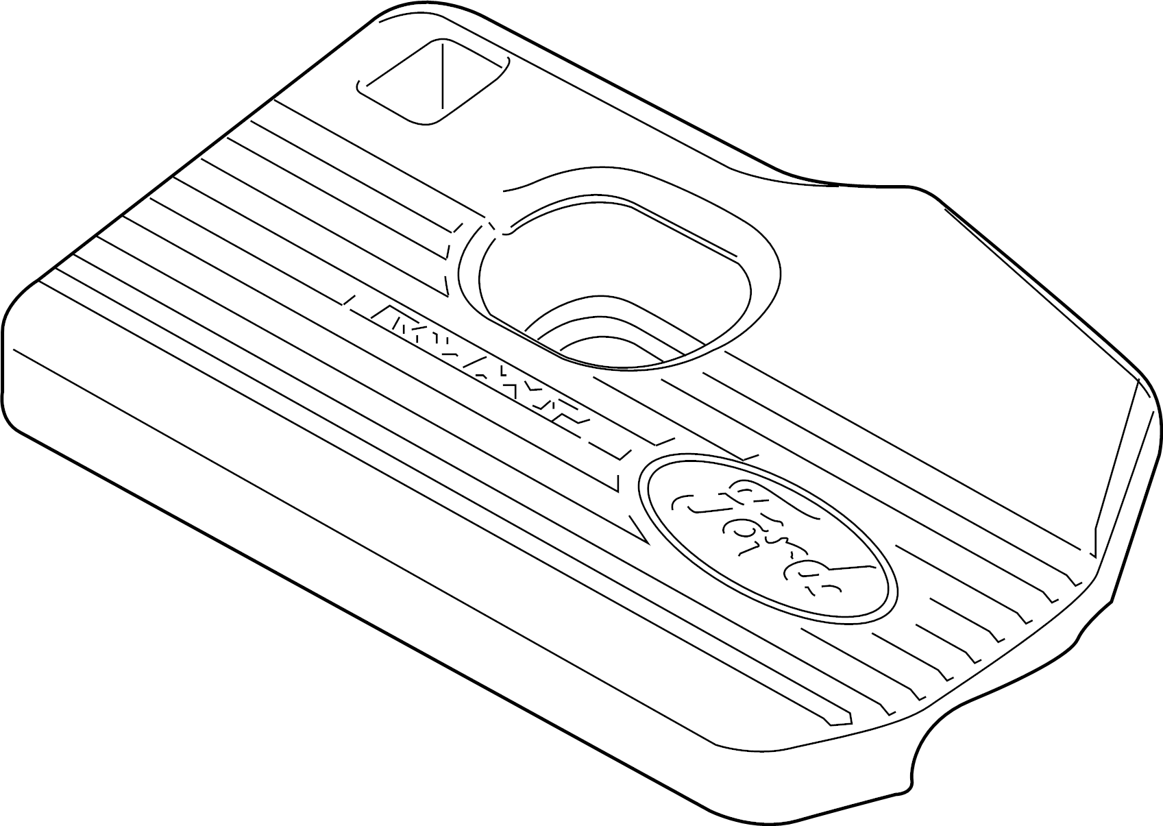 2020 Ford Escape Engine Cover. 2.0 LITER. 2.0 LITER, 2019-24