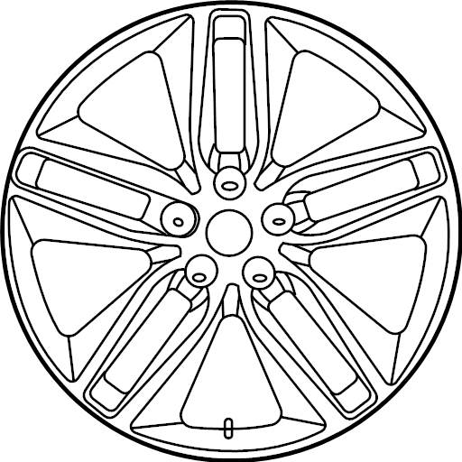 View FT4Z1007E Wheel Full-Sized Product Image