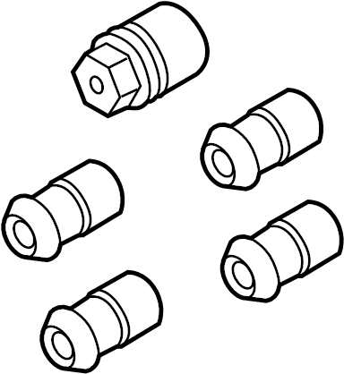 View FR3Z1003A Wheel Cap Full-Sized Product Image