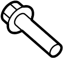 View W507143S303 Screw. Panel. Housing. Column. Trim. Door Interior. Steering Switch Bolt.  Full-Sized Product Image