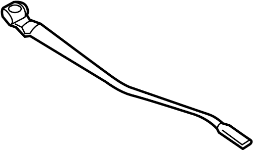 View FT4Z17526B Windshield Wiper Arm (Front) Full-Sized Product Image
