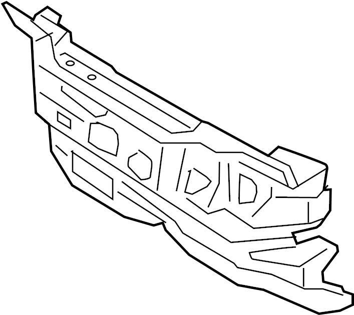 View MT4Z5801670A Engine Compartment Insulation Full-Sized Product Image