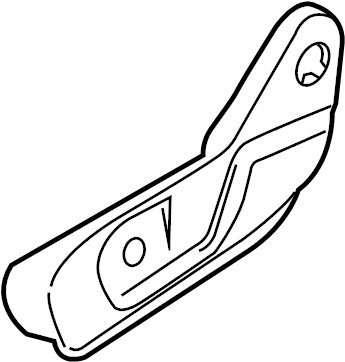 View FT4Z5862187CB Seat Trim Panel (Lower) Full-Sized Product Image