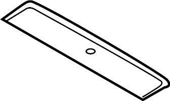 View FT4Z5850036A Sunroof Opening Trim (Rear) Full-Sized Product Image
