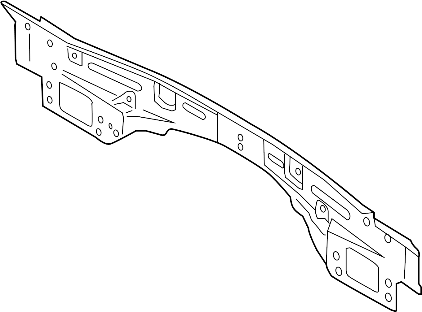 View FT4Z5840320B Rear Body Panel (Rear) Full-Sized Product Image