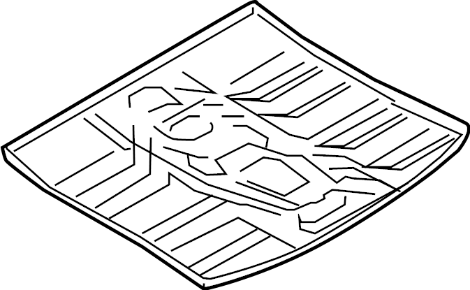 View FT4Z6111600AB Accessory tray. LINER - LUGGAGE COMPARTMENT.  Full-Sized Product Image