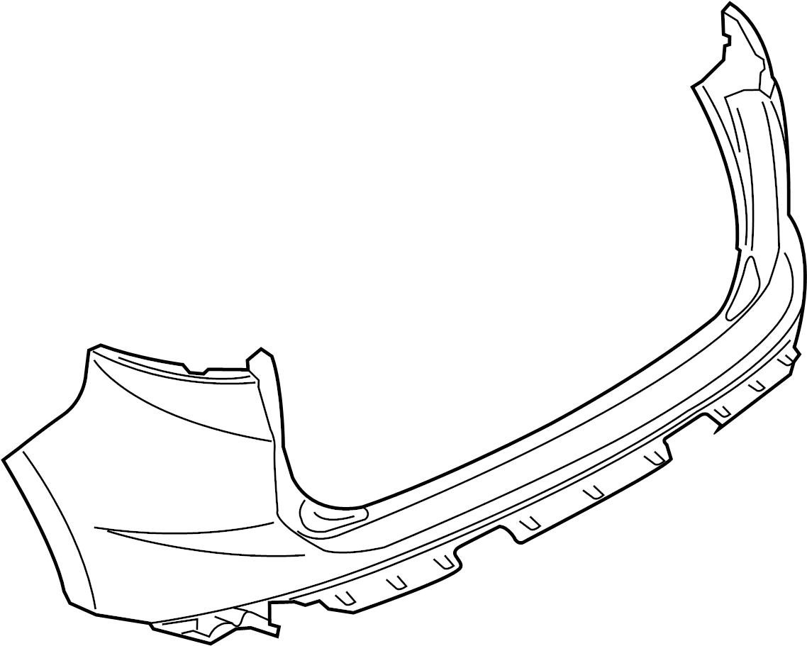 View FT4Z17810GPTM Bumper Cover (Upper) Full-Sized Product Image