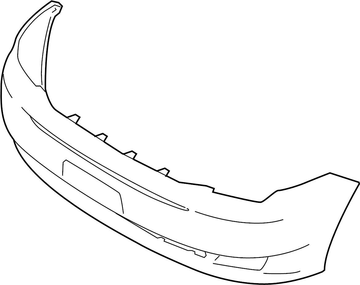 View AA8Z17D957KPTM Bumper Cover (Upper) Full-Sized Product Image