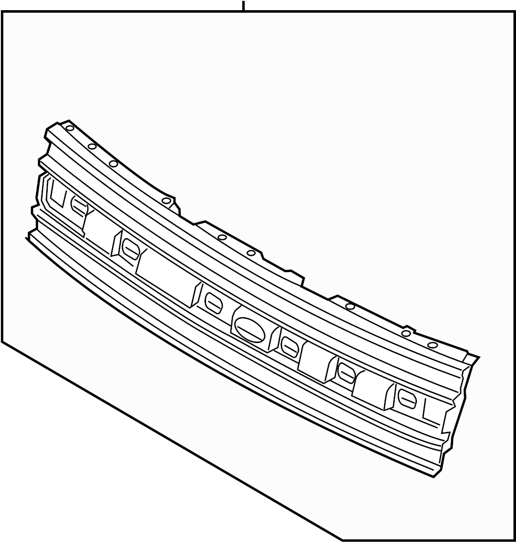 View DA8Z8200BA Grille Full-Sized Product Image