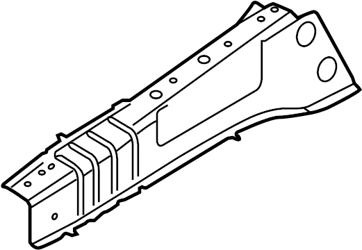 View 8A4Z16154A Fender Rail (Upper) Full-Sized Product Image
