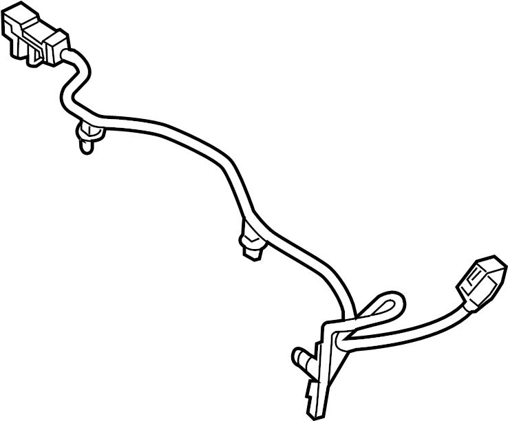 View DA8Z14D202A Multi-Purpose Wiring Harness Connector Full-Sized Product Image