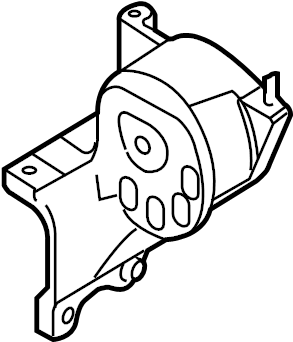 View DG1Z6038F Automatic Transmission Mount (Rear, Upper) Full-Sized Product Image