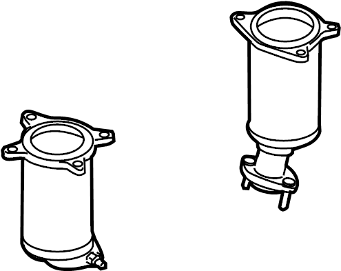 View BG1Z5E212A Catalytic Converter Full-Sized Product Image
