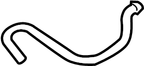 View AA5Z9E455A Vacuum Hose Full-Sized Product Image