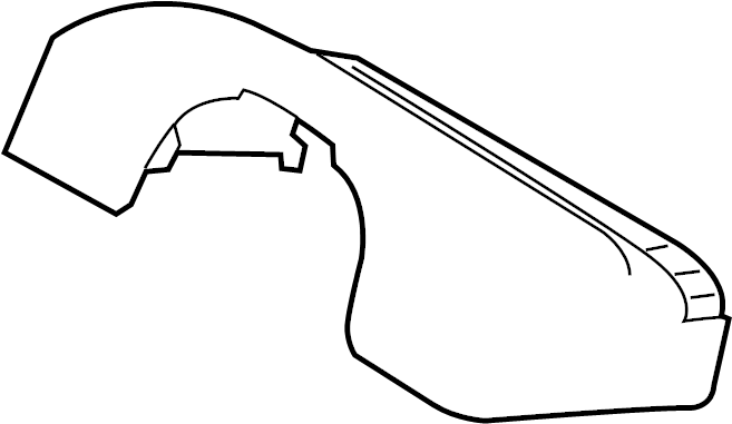 View DG1Z3530AA Steering Column Cover (Upper, Lower) Full-Sized Product Image