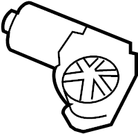 View DA8Z17508B Windshield Wiper Motor (Front) Full-Sized Product Image