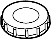 View DE9Z2162A Brake Master Cylinder Reservoir Cap Full-Sized Product Image