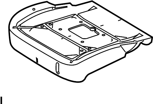 View DA8Z74632A22F Seat Cushion Foam (Lower) Full-Sized Product Image