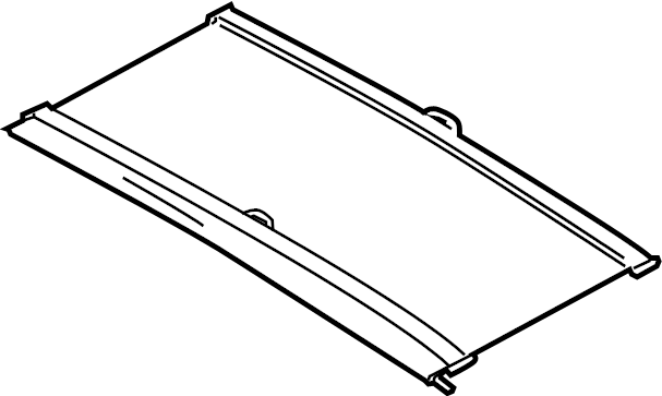 View 8A8Z74519A02BA Sunroof Cover Full-Sized Product Image