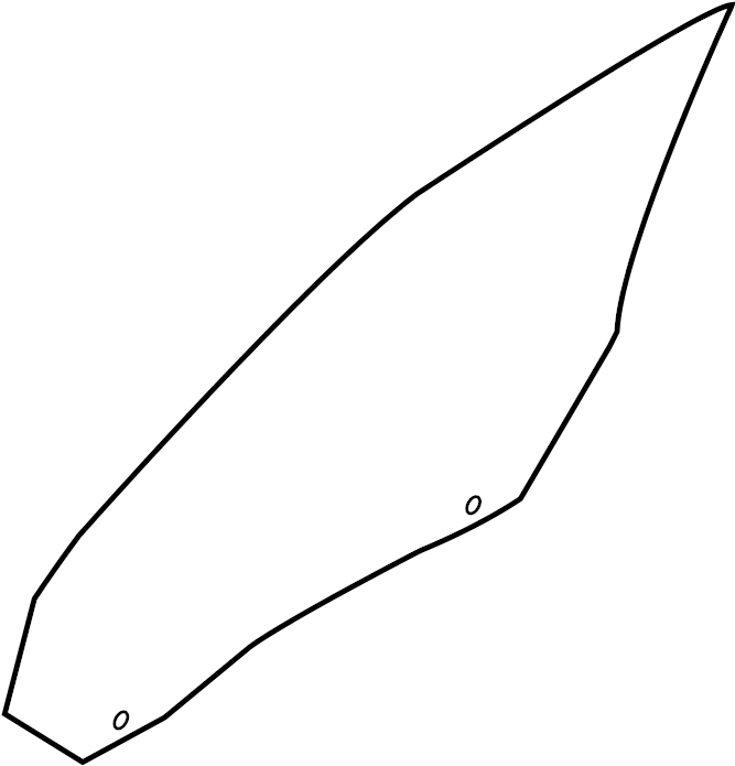View 8A8Z7421411B Door Glass Full-Sized Product Image