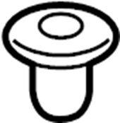 View N811106S901 Screw. Channel. Bolt. Window. Run. (Upper) Full-Sized Product Image
