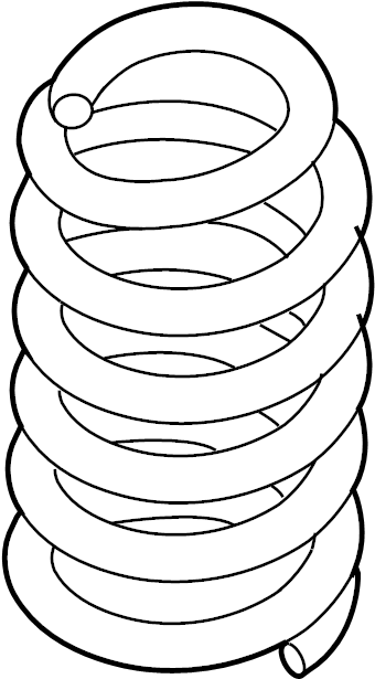 View DA8Z5560C Coil Spring (Rear) Full-Sized Product Image
