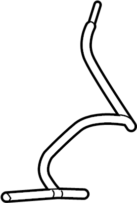 View DA8Z4022A Differential Vent Hose (Rear) Full-Sized Product Image