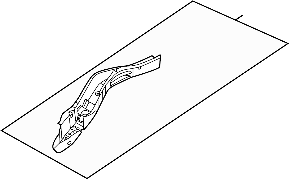 View BB5Z7810456A Frame Side Member (Rear) Full-Sized Product Image