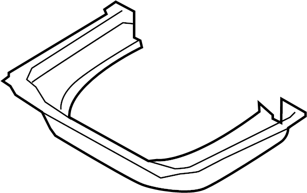 View 8A8Z7413046AA Trunk Mat Full-Sized Product Image