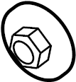 View W716805S442 Nut.  Full-Sized Product Image