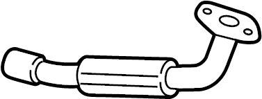 View GB5Z9T515B Turbocharger Oil Line (Lower) Full-Sized Product Image