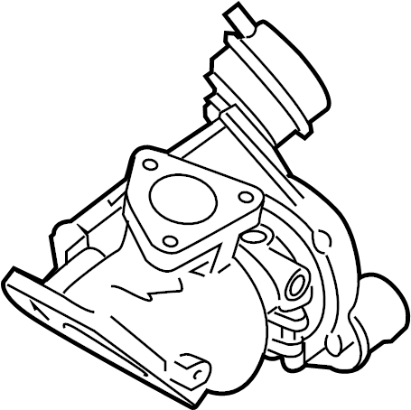 View LU2Z6K682B Turbocharger Full-Sized Product Image