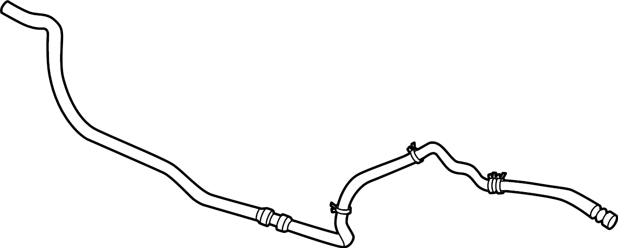 View PJ9Z8260A Hoses. Inlet Hose.  Full-Sized Product Image