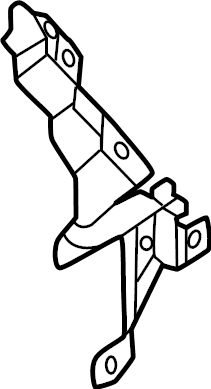 View LJ8Z16797B Hood Hinge Full-Sized Product Image