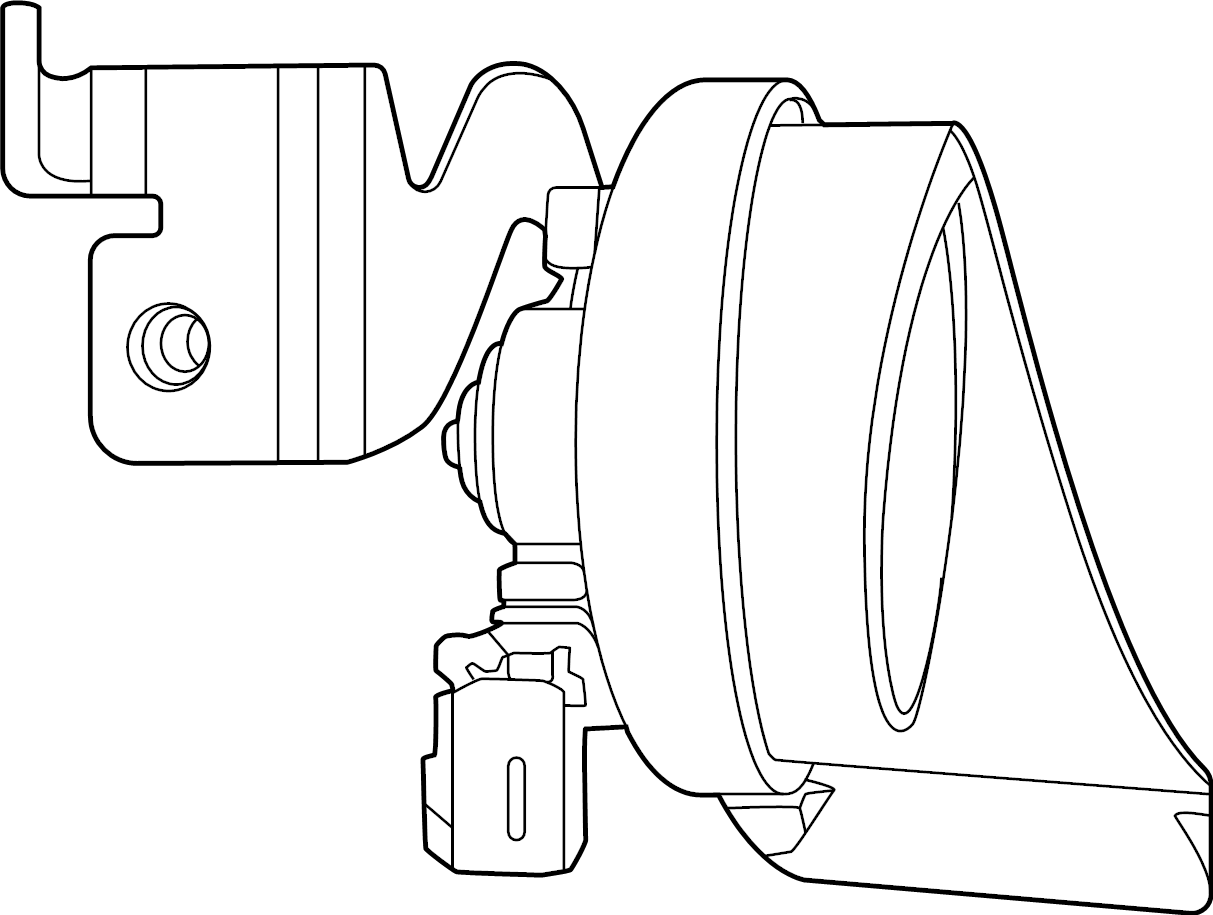 View LJ9Z13832C Horn Full-Sized Product Image