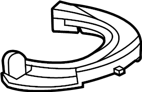 View LX6Z5414A Coil Spring Insulator (Lower) Full-Sized Product Image